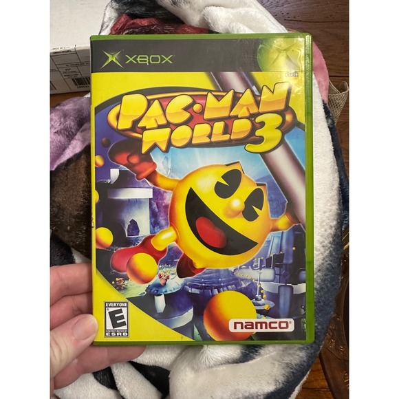 xbox Microsoft pac man world 3 game rated E - Picture 1 of 4
